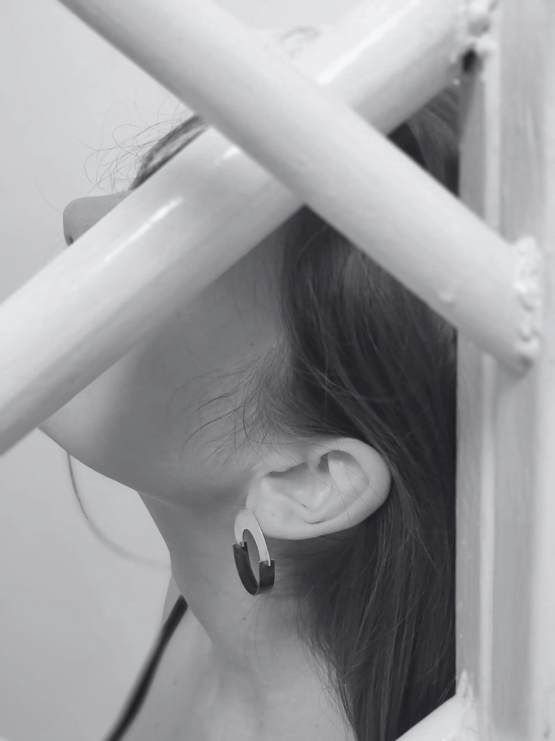 Fado Silver Stud Earrings