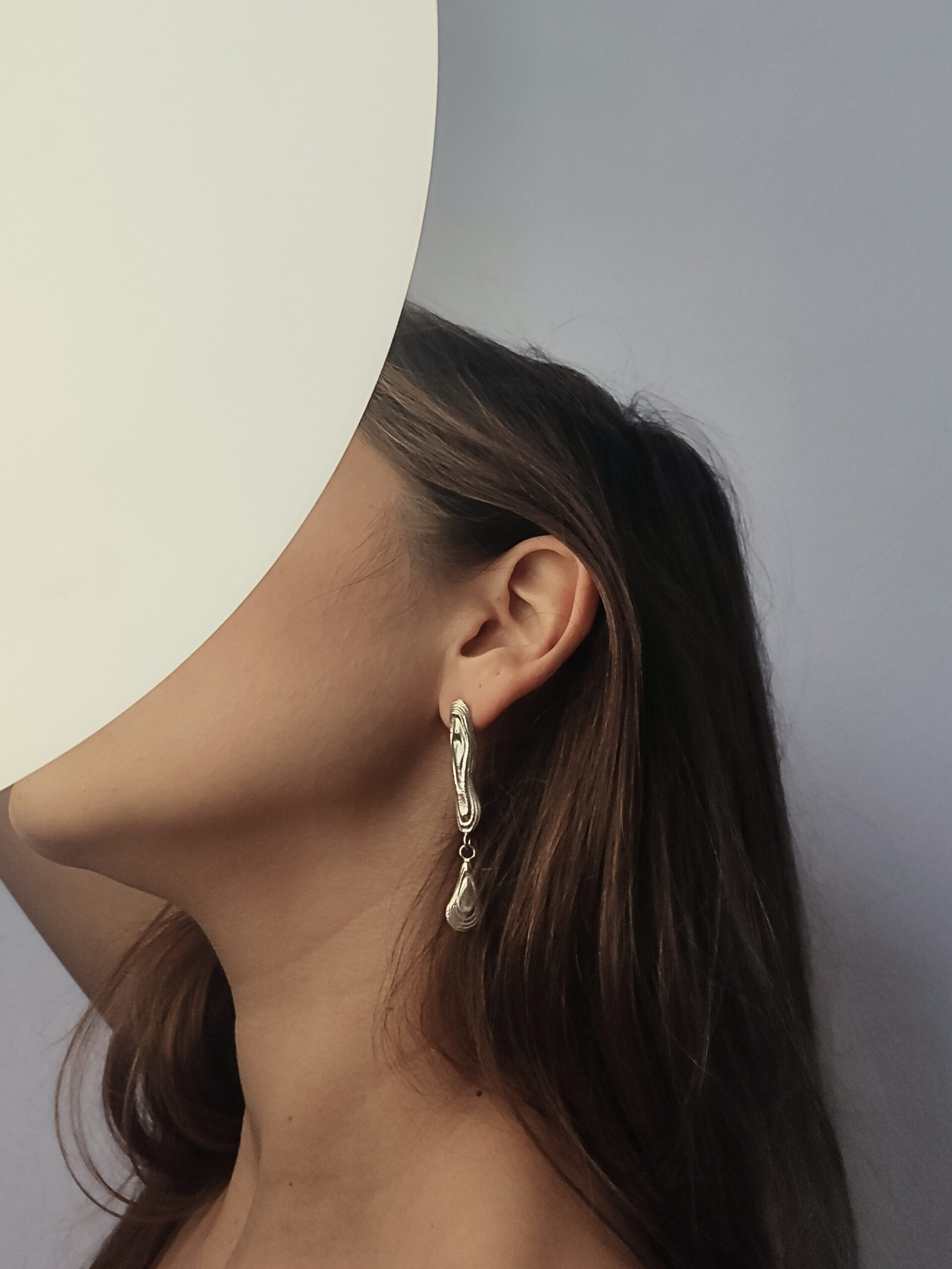 Alika Silver Dangle Earrings